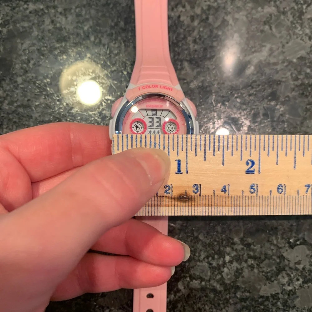 Pasnew Kids Girls Pink Digital water resistant Watch New in box
